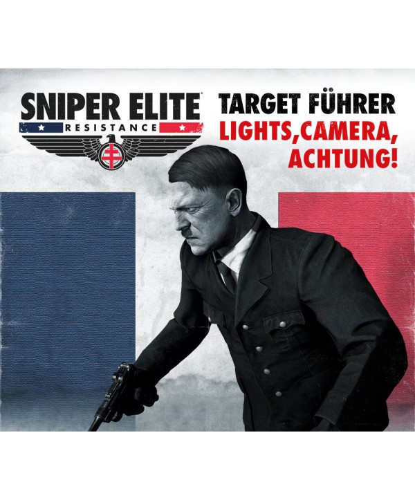 Sniper Elite: Resistance - Target Führer - Lights, Camera, Achtung DLC PS4 PlayStation 4 Key EUROPE
